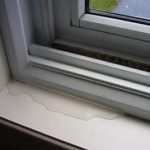 leaking window sill