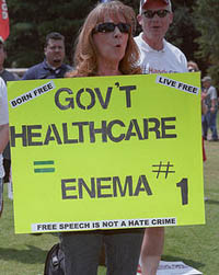 The end of freedom in America. Blame it on the tyranny of Obamacare