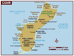 map of guam