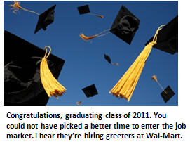 My advice to the graduating class of 2011: Don’t Tweet Your Junk.