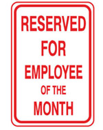 And the Employee of the Month Award goes to?