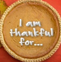 What I am thankful for at Thanksgiving (other than pie)