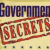 Government secrets stamped in red text.