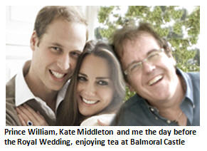 My fun weekend at the Royal Wedding with Willy and Kate