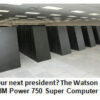 IBM Power 750 Super Computer servers room.