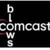 Comcast logo modified to say 'blows'.