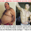 Before and after weight loss transformation.