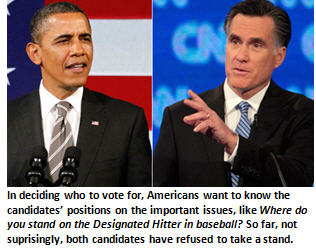 Was Romney’s horse on steroids at the Olympics? And other questions voters want answers to