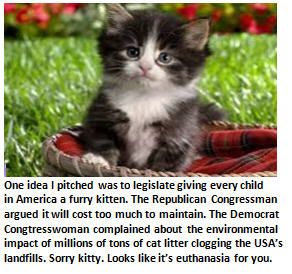My idea for getting Congress to work together: Draft bills nobody can oppose