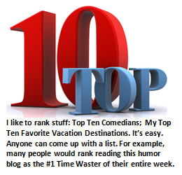 Please forgive my need to rank everything. It’s 1 of my top 5 flaws.