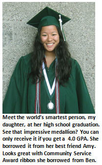 Meet the world’s smartest person: My teenage daughter.