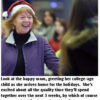 Mother greeting daughter at airport with joy.