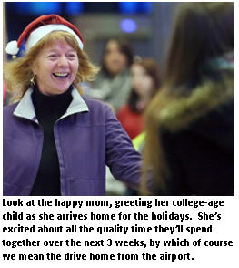 A parent’s survival guide for when your college kid comes home for the holidays