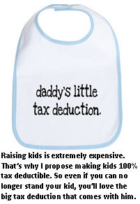 Tax deductions I’d like to see