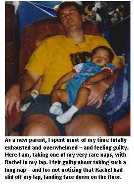 When it came to the journey of parenthood, I took a guilt trip
