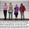 Four people standing in front of lineup.