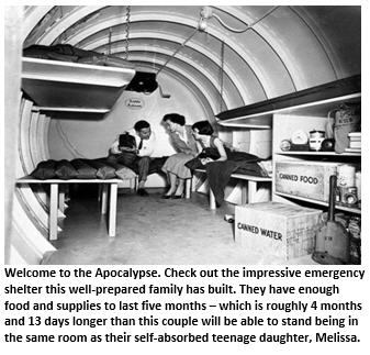 Be Prepared for the Apocalypse – Oh, and Have a Nice Day