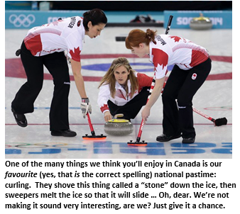 Welcome to Canada - Curling