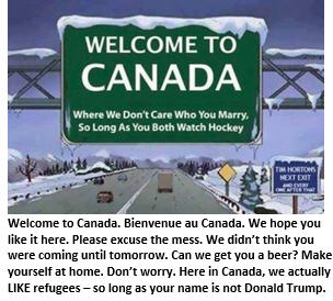 Dear American Refugees, Welcome to Canada