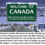 Welcome to Canada welcome sign updated
