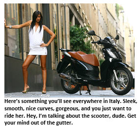 Italy - scooter