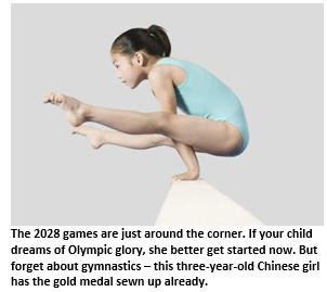 It’s Not Too Late to Prepare Your Child for the 2028 Olympics