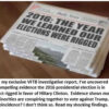 Newspaper headline about rigged 2016 elections.