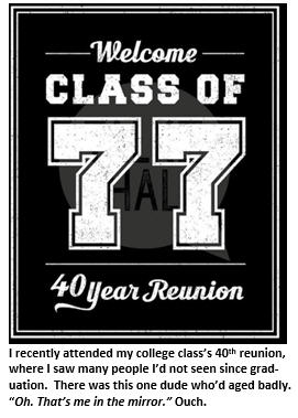 Trading Stories at My College Reunion