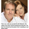 Middle-aged couple posing together, smiling warmly.