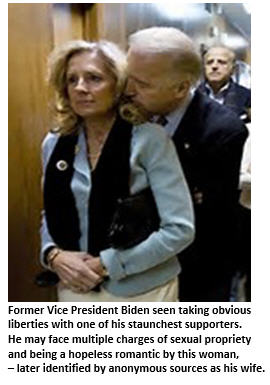 Joe Biden Facing Claims of Decent Behavior