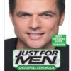 Just For Men hair color product box.