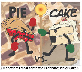 America’s Great Debate: Pie or Cake?