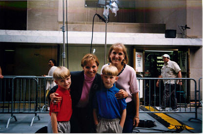 And you thought I was making this up. Here’s Katie Couric of NBC’s Today Show on 9-9-99, after Betsy’s appearance with her twins. Apparently there was a scheduling mix-up, as I was accidentally left off the show.