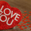 Red heart with "I Love You" text.