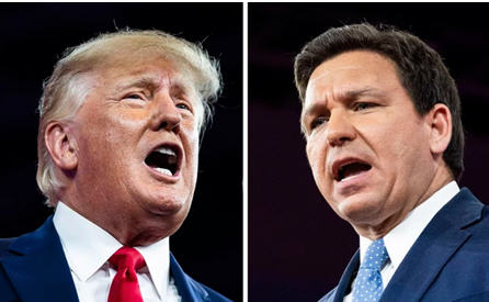 So how does Gov. DeSantis compare to Donald Trump as a possible future leader of the Republican party? Trump is volatile, nasty, and hates minorities, gays, and anyone who confronts him. DeSantis is the same – except that he’s not likely to go to prison any time soon. Also, he can pronounce words like “anonymous” and “government.”