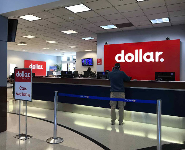 This is me at the airport’s DOLLAR counter at midnight, immediately after they closed the counter, having just been informed they would not rent me a car, even though I had a reservation. Thank you, DOLLAR, for giving me my topic for this week’s column.