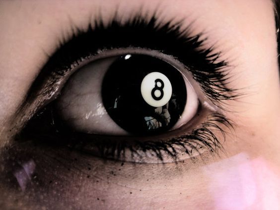 I am so squeamish about anything dealing with my eyes that I even have trouble looking at a Magic 8 Ball toy – because it reminds me too much of a human eyeball. I know, something’s wrong with me.