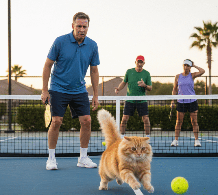Why Most Cats Suck at Pickleball