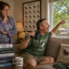 Henry and Marge have been married for 27 years. Unfortunately, for 9 years, Henry’s been a birder. He’s spotted a jay. But he’s not sure if it’s a California Scrub Jay or a White-tailed Jay. She’s thinking, “Who the f*** gives a crap what type of jay it is!”