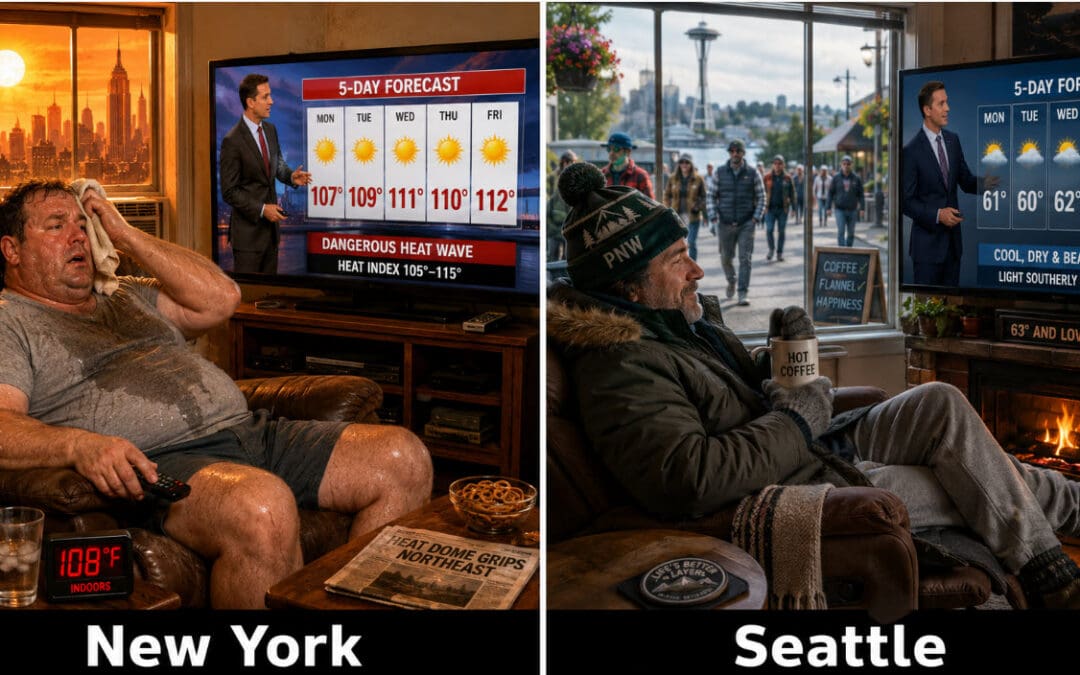BREAKING WEATHER ALERT: Seattle Braces for Extremely Mild, Pleasant July Weather
